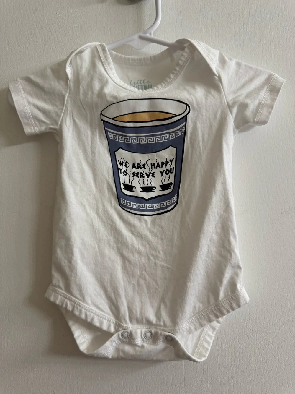 Little Hometown New York Onesie